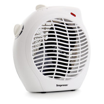 Impress Dual Setting Fan Heater with Adjustable Thermostat - £43.58 GBP