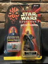 Star Wars Episode 1 Darth Maul With Commtech Double Bladed Lightsaber 1998 - £8.50 GBP