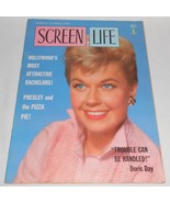 March 1958 SCREEN LIFE MAGAZINE Doris Day Cover ELVIS PRESLEY, JAYNE MAN... - £23.36 GBP