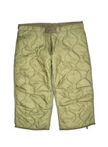 Vintage US Army Cold Weather Trousers Liner Mens M Short OG 106 Field Qu... - £21.60 GBP