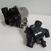 Electric Engine Water Pump w/Thermostat 11517632426 For BMW 335i 535i x1... - $89.95