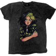 Billie Eilish Anime Billie Official Tee T-Shirt Mens Unisex - $34.20