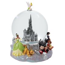 Disney Castle Water Globe D100 Limited Edition Centennial Year 8.87" High Gift image 3