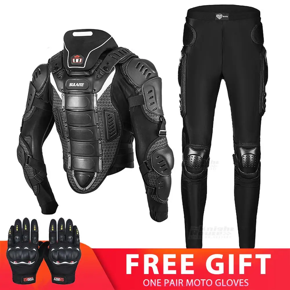 Motorcycle Jacket Men&#39;s Biker Jacke Armor CE Protector Motorbike ATV Motocross - £36.57 GBP+