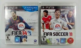 PS 3 FIFA 2014 &amp; FIFA SOCCER 2011 EA SPORTS RATED E In Great Condition T... - $9.33