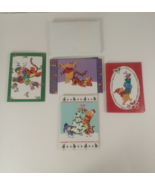 Disney Winnie The Pooh Assorted Holiday 26 Cards 13 Envelopes Christmas - $12.86