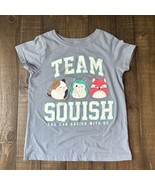Squishmallow “Team Squish” Blue Youth T-shirt Size 7, Pre-Owned - $186.75 MXN