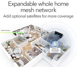 NETGEAR Orbi RBKE963 Quad-Band AXE11000 Wi-Fi 6E Mesh System - White image 6