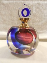 Murano Mandruzzato Sommerso Art Glass Large Perfume Bottle 6 1/2&quot; - £79.60 GBP