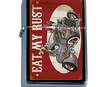 Vintage Poster D247 Windproof Dual Flame Torch Lighter Eat My Rust Hot Rod - $16.78