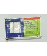 Leviton 5601-2TM 15 Amp, 120/277 Volt, 10-Pack, Light Almond - $18.80