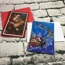 American Greetings Christmas Cards W Envelopes 2 Styles Lot Of 21 - £9.49 GBP
