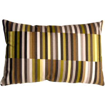 Waverly Side Step Avocado 16x24 Throw Pillow, Complete with Pillow Insert - £42.28 GBP