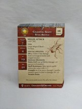 Lot Of (13) Dungeons And Dragons Blood War Miniatures Game Stat Cards - £16.88 GBP