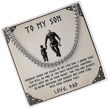 To My Son Viking Necklace, Gifts For Son From Viking Dad, On - $146.49