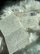 Vintage American English Handwritten 1958 Letter From Canada Envelope Ep... - £15.22 GBP
