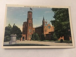 Vintage Postcard Unposted Smithsonian Institute Washington DC - £1.87 GBP