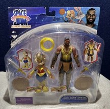 Space Jam A New Legacy Wonder Woman Lola &amp; Amazon LeBron Action Figures 2Pk - £7.91 GBP