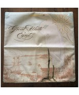 Decorative Pillow Cover Couch Chair 2 pc Set Beach Coastal Bird 17.5&quot;x17... - $16.78