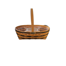 Longaberger 1998 Traditions Collection Hospitality Basket With Protector - $28.70