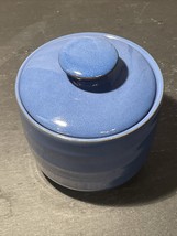 BIA Cordon Bleu, Blue Sugar Bowl with Lid 3.5” X  3” - £6.14 GBP