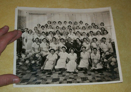 1930s Nursing School Class Graduation Nurse Pasadena California Ca Old Photo B&amp;W - £48.88 GBP