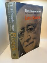 1964 HC This People Israel: the Meaning of Jewish Existence by Leo Baeck - $23.42
