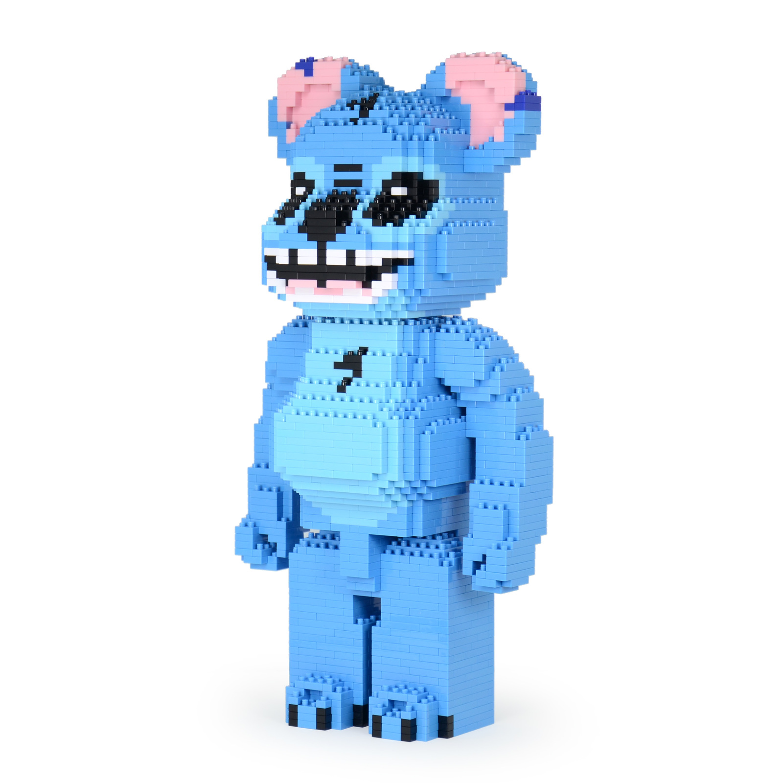 Stitch Bearbrick Brick Sculpture (JEKCA Lego Brick) DIY Kit Item image 3
