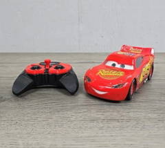 Disney Pixar Cars Lightning McQueen Thinkway Lights Moving Eyes Talking ... - $38.69