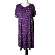 Lularoe Geometric Triangle Print Dress Multicolor Short Sleeve Women&#39;s Size XL - £12.39 GBP