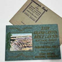 Grand Canyon Scenic Views 8x5 Booklet Pictures Original Envelope Vintage... - $24.95