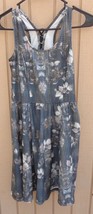 Jessica Simpson Lace Back Dress Size Small Floral Juniors - £8.79 GBP