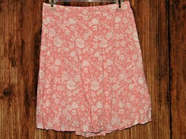 Womens Old Navy Flowy Sea Life Print Pink Elastic Waist Short Skirt Size Small - £11.10 GBP