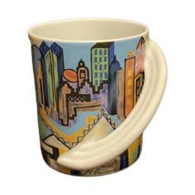 HEINZ ZIMMERMAN Coffee Mug City Cup “FRANKFURT” Rosenthal Studio Line Te... - $29.69