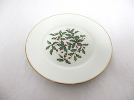 Oxford Bone China Special Holly &amp; Berry Dessert Plate - £15.21 GBP