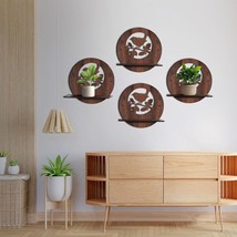 Wall Decoration Wall Hanging Shelves Wooden Wall Mounted Display Shelf - £42.73 GBP