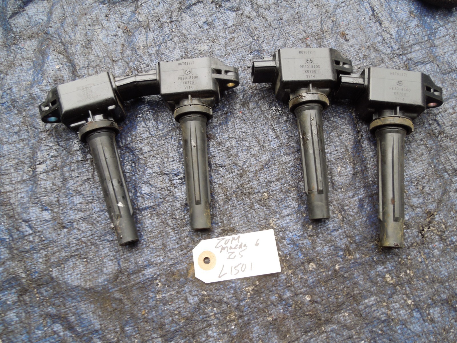 2014 Mazda 6 2.5 ignition coil set PE2018100 OEM engine motor K6266 Item image 6