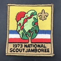 Vintage 1973 Boy Scouts BSA National Scout Jamboree 2.75&quot; x 3&quot; - £7.56 GBP