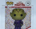 Funko Upper Deck Marvel LE 99 Talos Confetti Variant Card #70/99 Captain... - $53.20