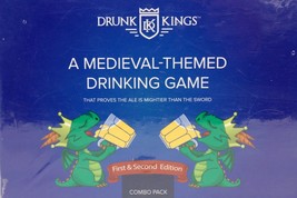 Drunk Kings Fantasy Medieval Themed Cards Drinking Game 21st Bday Man Cave - £6.74 GBP