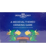 Drunk Kings Fantasy Medieval Themed Cards Drinking Game 21st Bday Man Cave  - $129.27 MXN