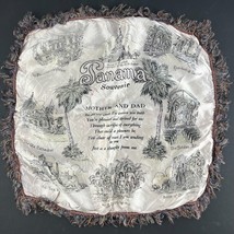 Panama Souvenir Pillow Slip Cover Vintage - £10.97 GBP