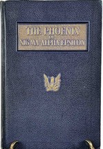 The Phoenix Of Sigma Alpha Epsilon Book First Edition SAE Fraternity Ple... - £34.50 GBP