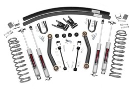 Rough Country 4.5&quot; Suspension Lift Kit Rear AAL for Jeep Cheroke XJ  84-... - $514.21