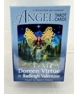 Angel Tarot Cards 78 Card Deck Guidebook Doreen Virtue Radleigh Valentin... - £19.65 GBP