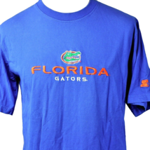 Florida Gators Embroidered Starter T-Shirt sz M/L 44x30 Large Fit Miami NCAA - £18.72 GBP