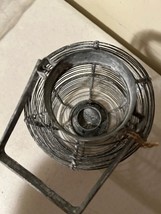 Norfolk Tealight lantern in distressed metal image 4