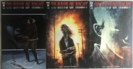 30 DAYS OF NIGHT lot of (3) issues with variant covers (2018) IDW Comics FINE+ - £15.76 GBP