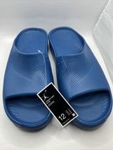 Nike Air Jordan Post Slides Jumpman Industrial Blue Men&#39;s Size 12 DX5575... - £30.71 GBP