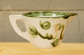 Vintage Louisville Stonewear Dinnerware PEAR Pattern Spout Creamer 8OZ 3&quot; Tall - £15.68 GBP